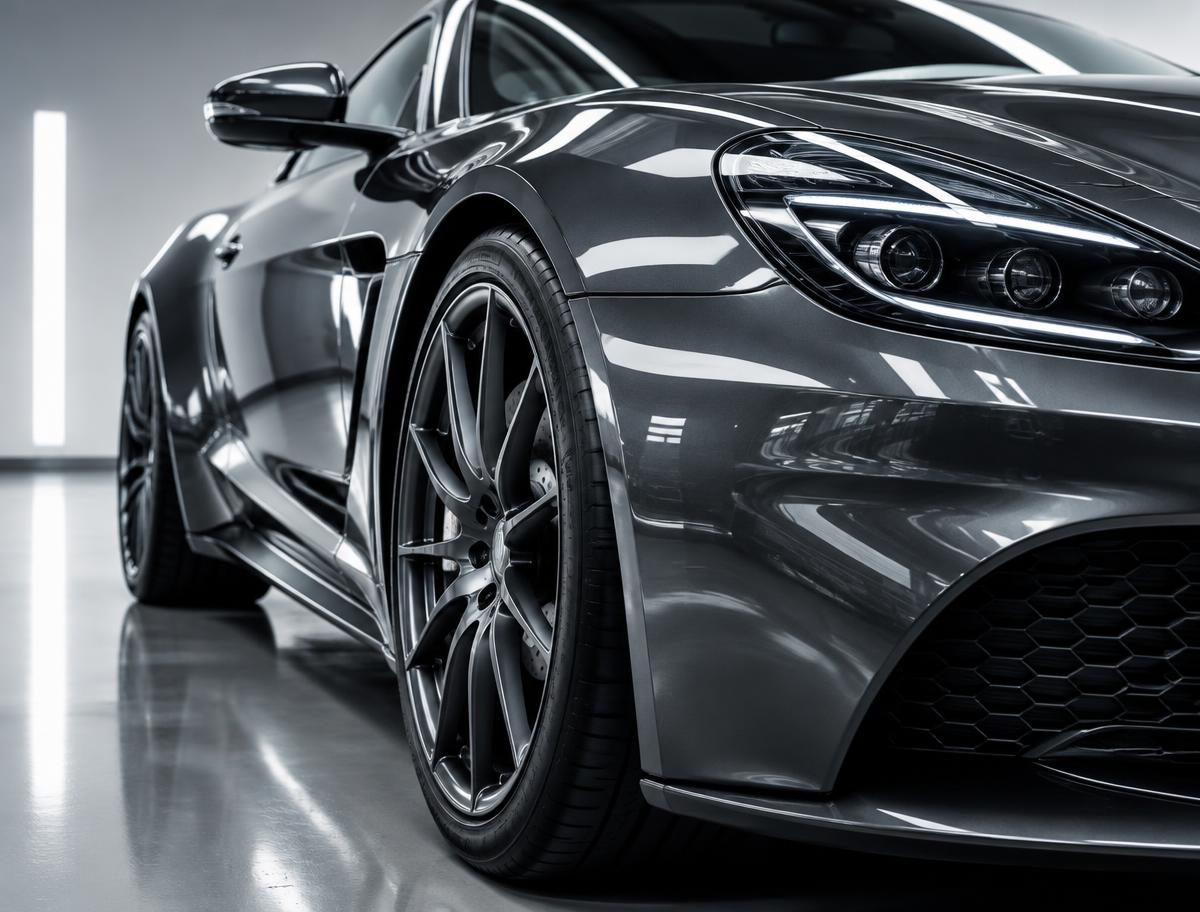 Sample image of a polished vehicle exterior