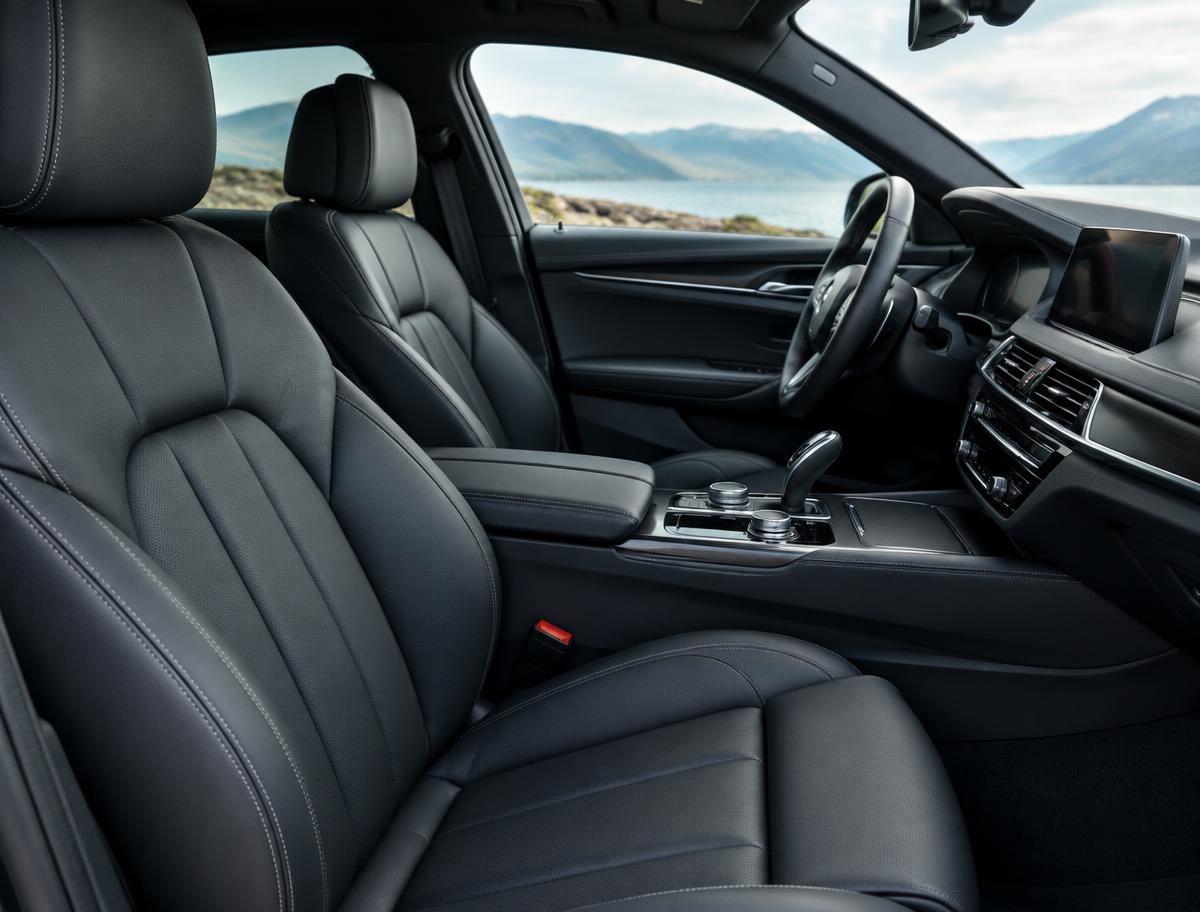 Sample vehicle interior photograph